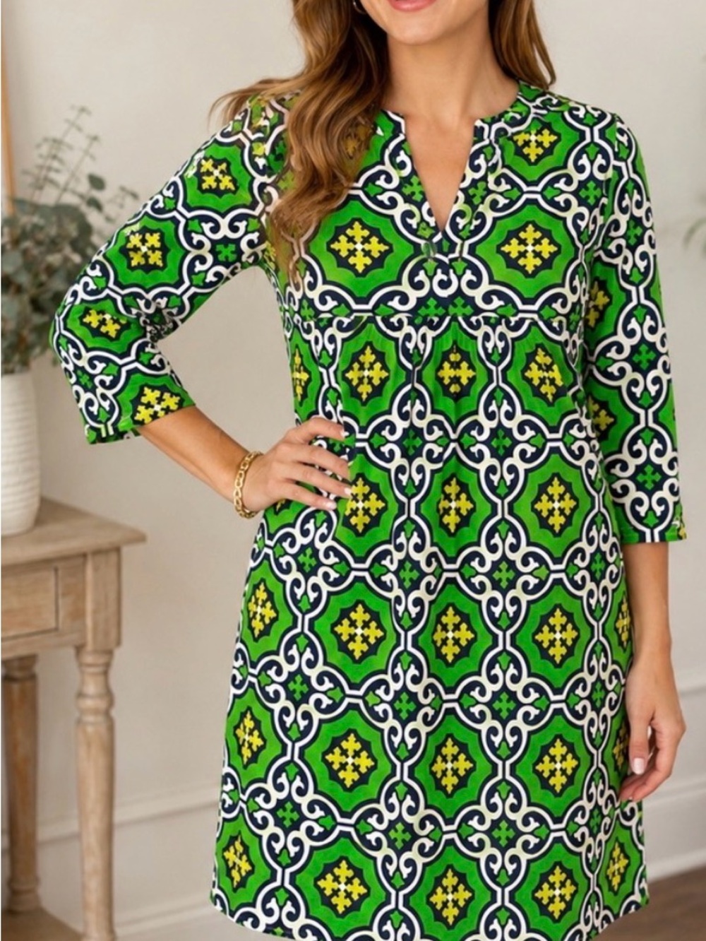 Buckhead Betty Long Sleeve Dress